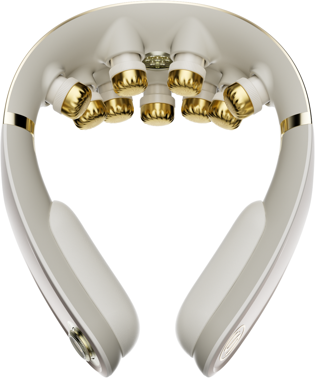 SKG G7 Pro-Fold Neck Massager – Titanium Edition