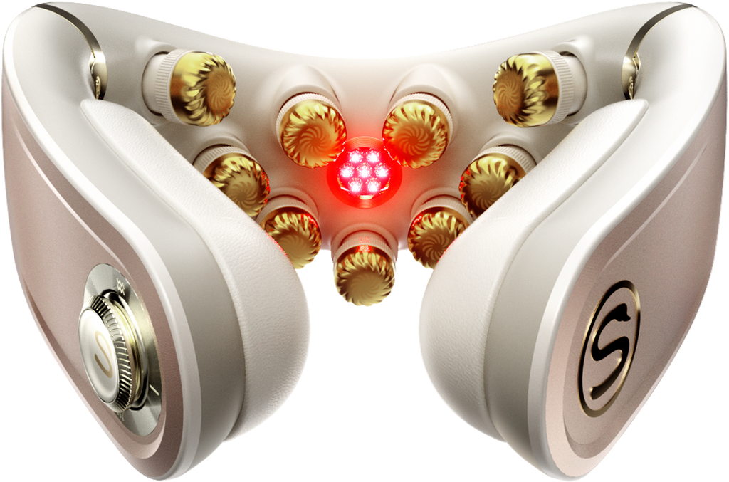 SKG G7 Pro-Fold Neck Massager – Titanium Edition