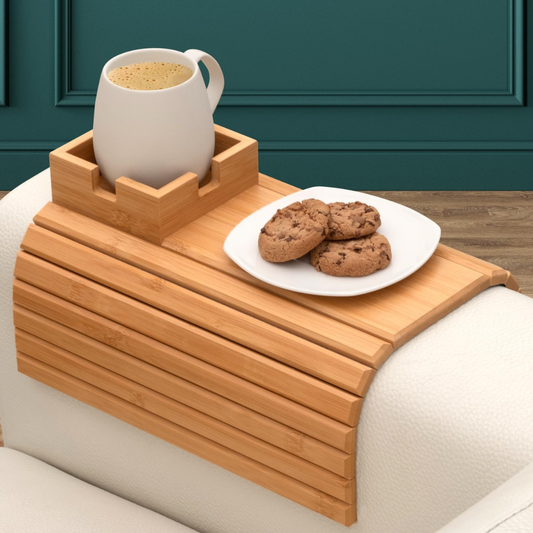 Wood Sofa Armrest Tray