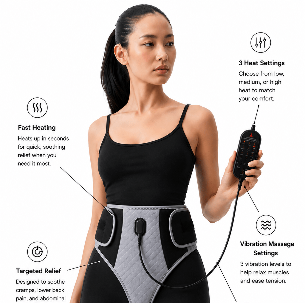 Waverlyn Heated Massage Relief Wrap