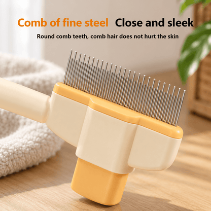 Self-Cleaning Pet Grooming Brush