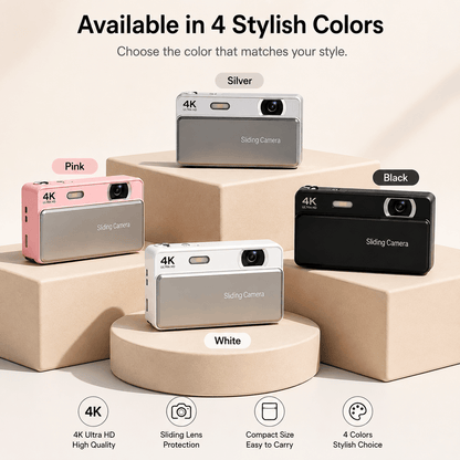 Retro Sliding Digital Camera