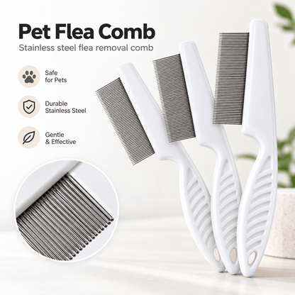 Gentle Flea Removal Comb