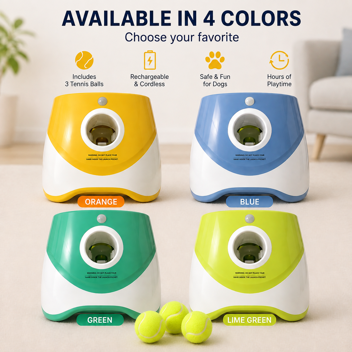 Automatic Ball Launcher for Dogs