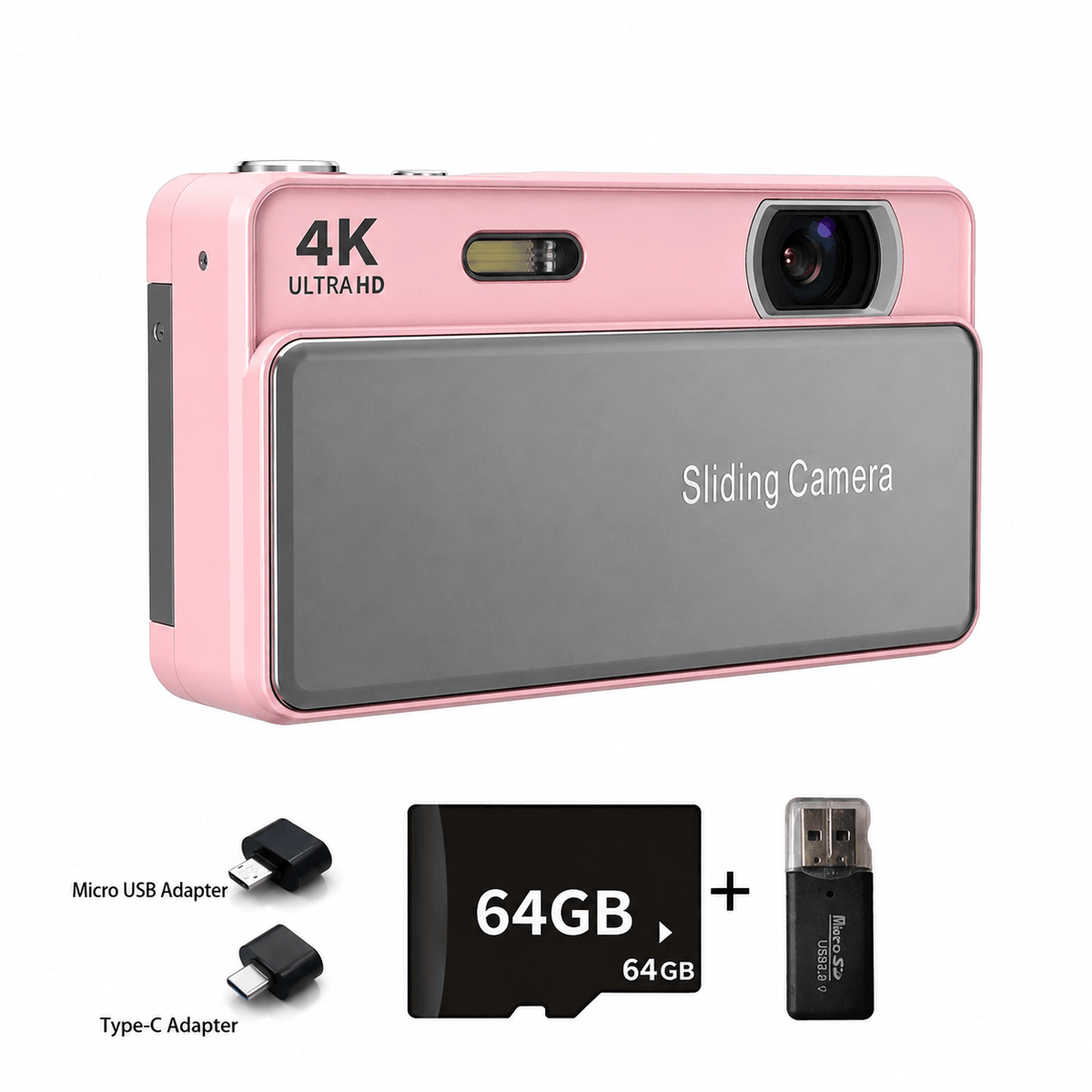 Retro Sliding Digital Camera