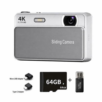 Retro Sliding Digital Camera
