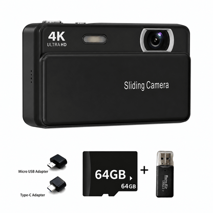 Retro Sliding Digital Camera