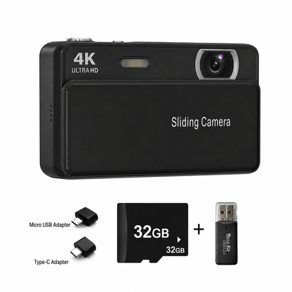 Retro Sliding Digital Camera