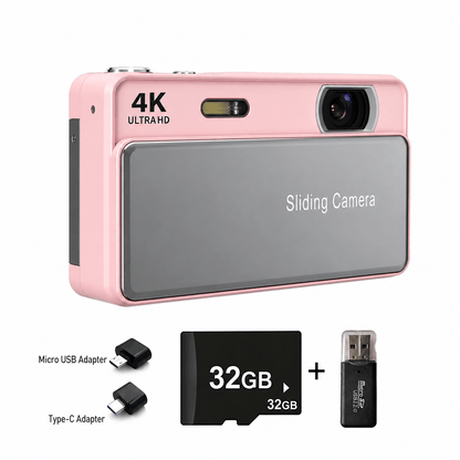 Retro Sliding Digital Camera