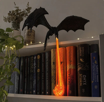 Floating Dragon Bookshelf Light