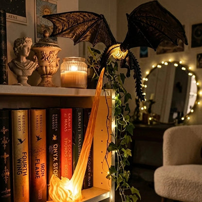Floating Dragon Bookshelf Light