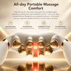 SKG G7 Pro-Fold Neck Massager – Titanium Edition