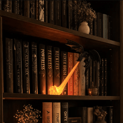 Floating Dragon Bookshelf Light
