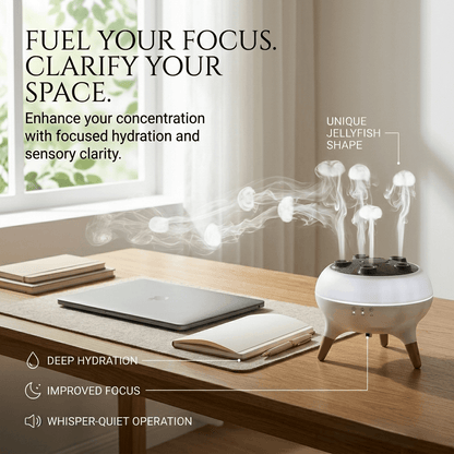 Jellyfish Aroma Diffuser with LED